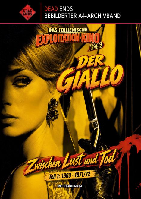 "DEAD ENDS", "Exploitation-Kino Vol. 3: Der Giallo", "Zwischen Lust und Tod", Frau mit Rasiermesser.