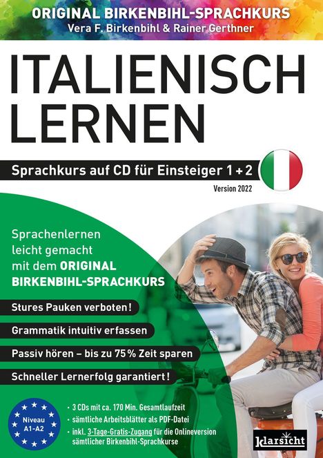 Vera F. Birkenbihl: Italienisch lernen für Einsteiger 1+2 (ORIGINAL BIRKENBIHL), CD