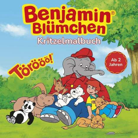 Benjamin Blümchen Kritzelmalbuch - ab 2 Jahren, Buch