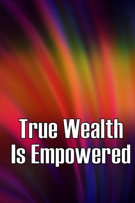 Helga Marthin: True Wealth Is Empowered, Buch