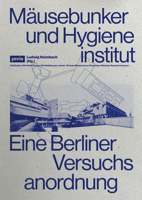 Mäusebunker und Hygieneinstitut, Buch