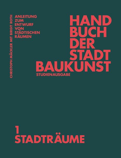 Handbuch der Stadtbaukunst, Buch