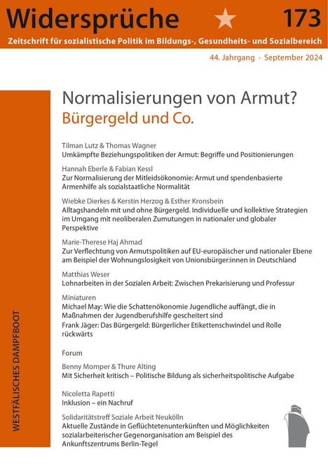 Normalisierungen von Armut?, Buch