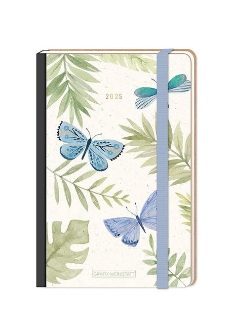 Terminplaner Letterart 2025 Schmetterlinge, Buch