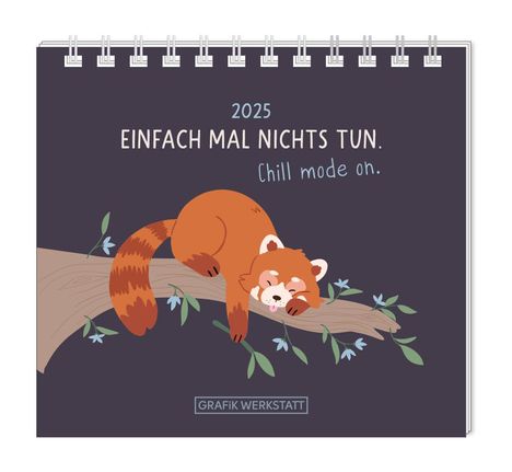 Mini-Kalender 2025 Einfach mal nichts tun., Kalender