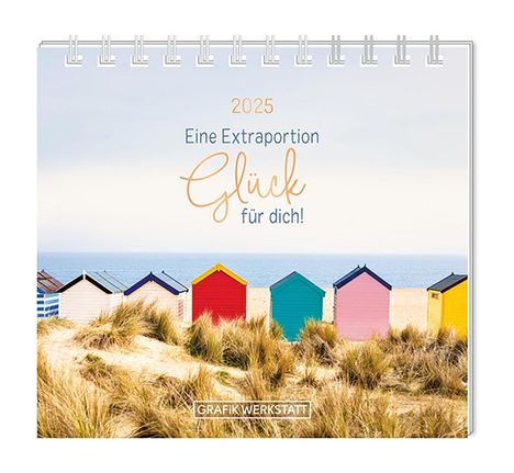 Mini-Kalender 2025 Eine Extraportion Glück für dich!, Kalender
