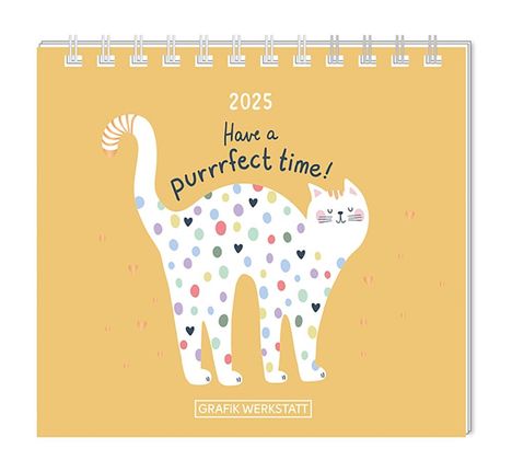 Mini-Kalender 2025 Have a purrrfect time!, Kalender