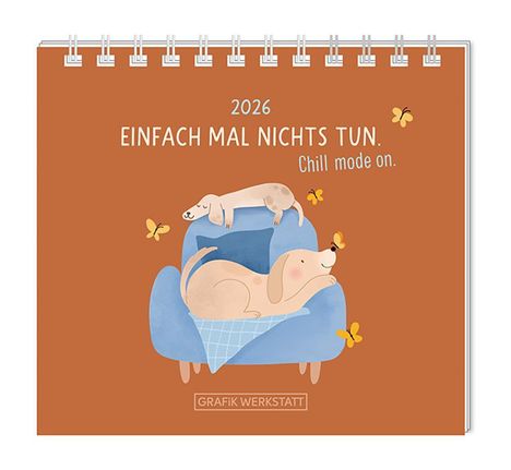 Mini-Kalender 2026 Einfach mal nichts tun, Kalender