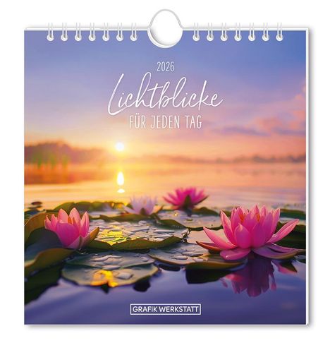 Postkartenkalender 2026 Lichtblicke, Kalender