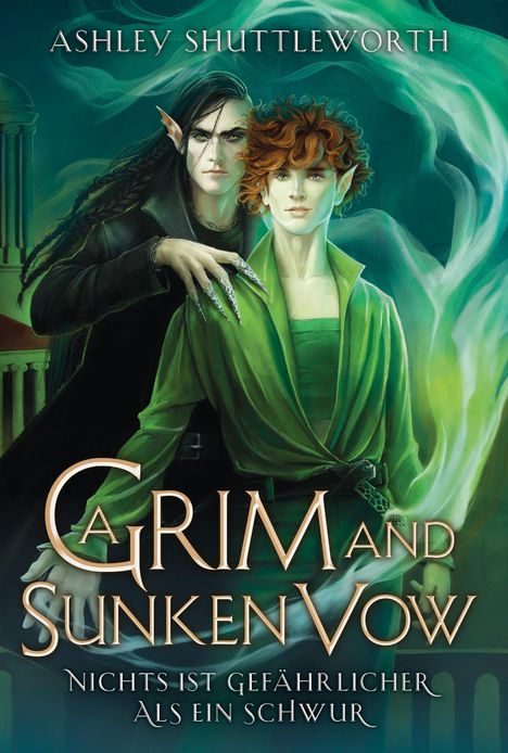 Ashley Shuttleworth: A Grim and Sunken Vow - Nichts ist gefährlicher als ein Schwur (Hollow Star Saga 3) (Erstauflage mit Farbschnitt), Buch