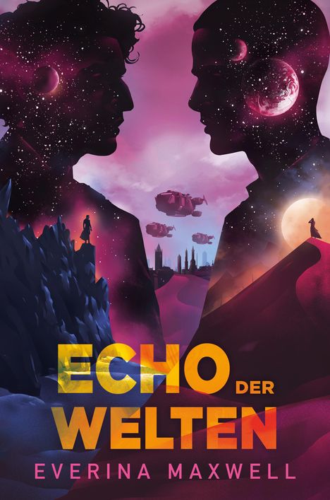 Everina Maxwell: Echo der Welten (Limitierte Collector's Edition mit Farbschnitt und Miniprint), Buch