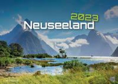 Neuseeland 2023 - Kalender DIN A2, Kalender