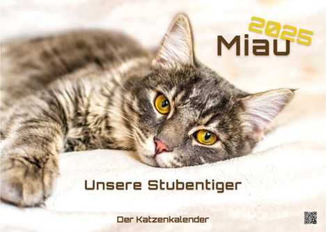 Miau - Unsere Stubentiger - Der Katzenkalender - 2025 - Kalender DIN A3, Kalender