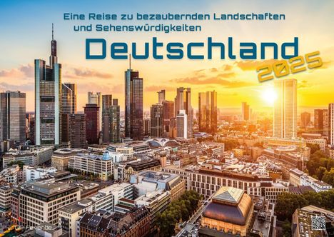 Deutschland - eine Reise zu bezaubernden Landschaften und Sehenswürdigkeiten - 2025 - Kalender DIN A2, Kalender