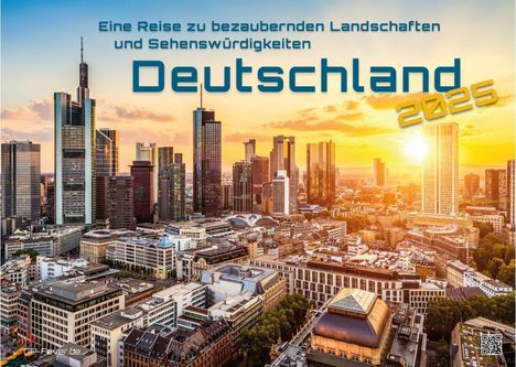 Deutschland - eine Reise zu bezaubernden Landschaften und Sehenswürdigkeiten - 2025 - Kalender DIN A3, Kalender