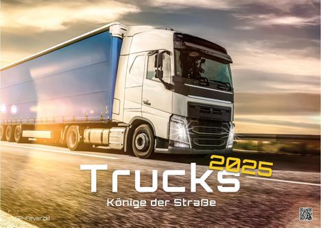 Trucks - Könige der Straße - LKW - 2025 - Kalender DIN A3, Kalender