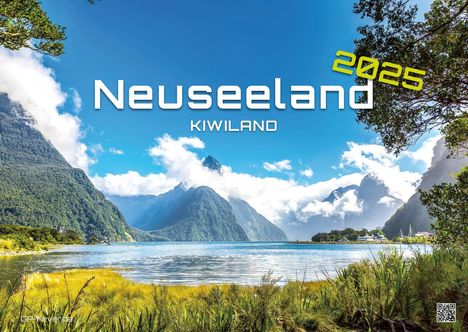 Neuseeland - Das Land der langen weißen Wolke - 2025 - Kalender DIN A2, Kalender