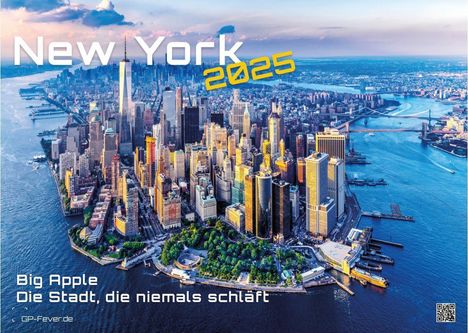 New York - die Stadt, die niemals schläft - 2025 - Kalender DIN A3, Kalender