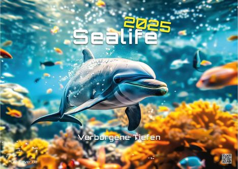 Sealife - verborgene Tiefen - 2025 - Kalender DIN A3, Kalender