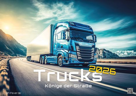 Trucks - Könige der Straße - LKW - 2026 - Kalender DIN A3, Kalender
