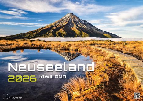 Neuseeland - Das Land der langen weißen Wolke - 2026 - Kalender DIN A2, Kalender