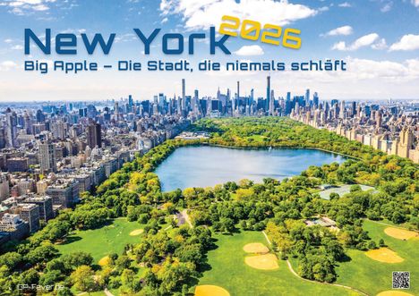 New York - die Stadt, die niemals schläft - 2026 - Kalender DIN A2, Kalender