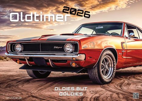Oldtimer - OLDIES BUT GOLDIES - 2026 - Kalender DIN A2, Kalender