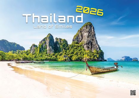 Thailand - Land of Smiles - 2026 - Kalender DIN A2, Kalender