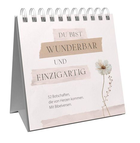 Du bist wunderbar und einzigartig - Aufstellbuch, Buch