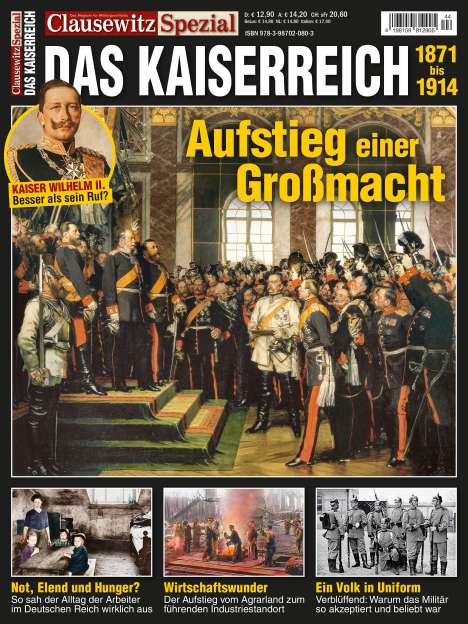 Stefan Krüger: Clausewitz Spezial 44. Kaiserreich, Buch