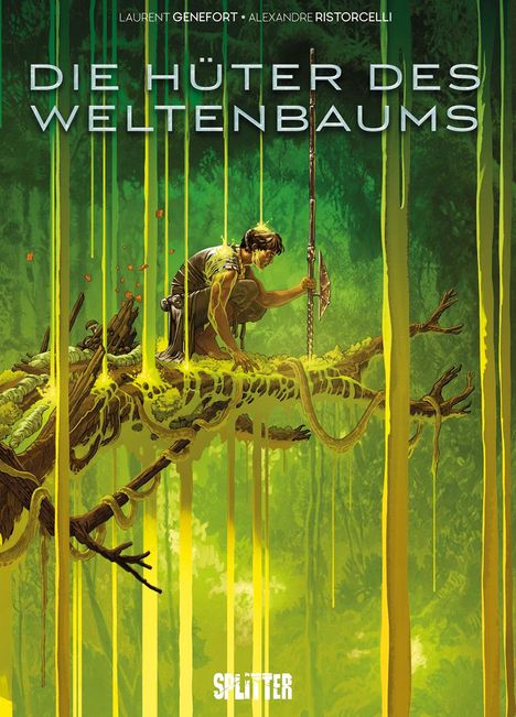 Laurent Genefort: Die Hüter des Weltenbaums, Buch