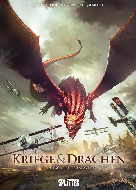 Nicolas Jarry: Kriege und Drachen. Band 2, Buch