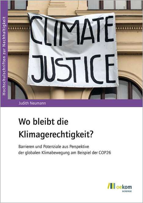 Judith Neumann: Wo bleibt die Klimagerechtigkeit?, Buch