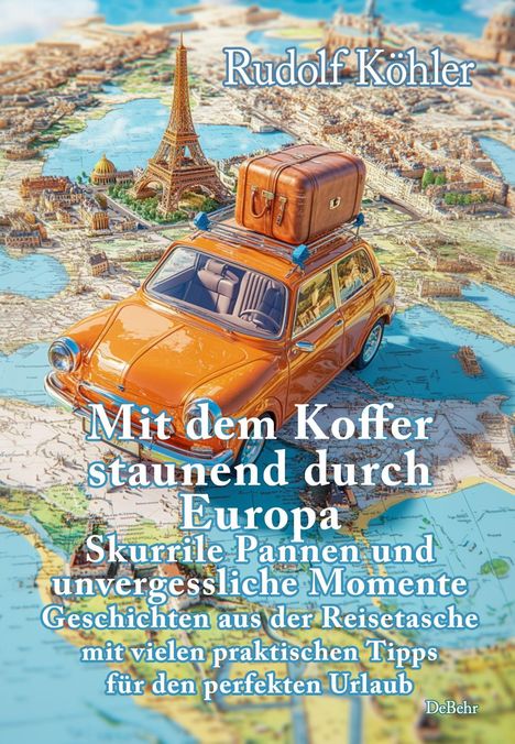 Daniela Behr: Mit dem Koffer staunend durch Europa - Skurrile Pannen und unvergessliche Momente eines Reisenden - Geschichten aus der Reisetasche mit vielen praktischen Tipps für den perfekten Urlaub, Buch