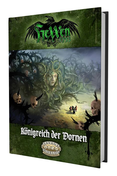 Philipp Christophel: HeXXen 1733 für Savage Worlds - Königreich der Dornen, Buch