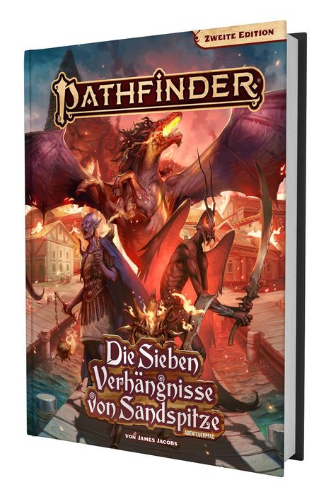 James Jacobs: Pathfinder 2 - Die Sieben Verhängnisse von Sandspitze, Buch