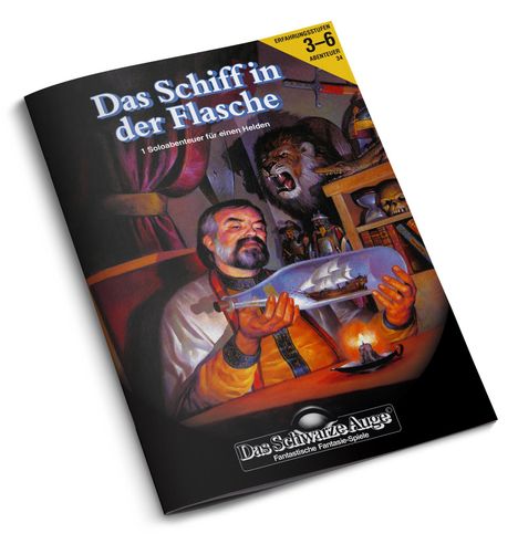 Arne Gniech: DSA2 - Das Schiff in der Flasche (remastered), Buch
