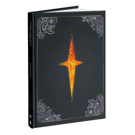 Auf dem Buchrücken steht „Critical Role: Tal'Dorei“. Das Cover zeigt einen orangen, leuchtenden Stern in der Mitte.