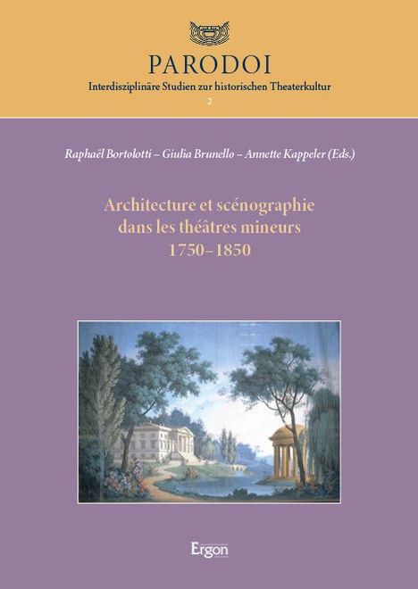 Architecture et scénographie dans les théâtres mineurs 1750-1850, Buch