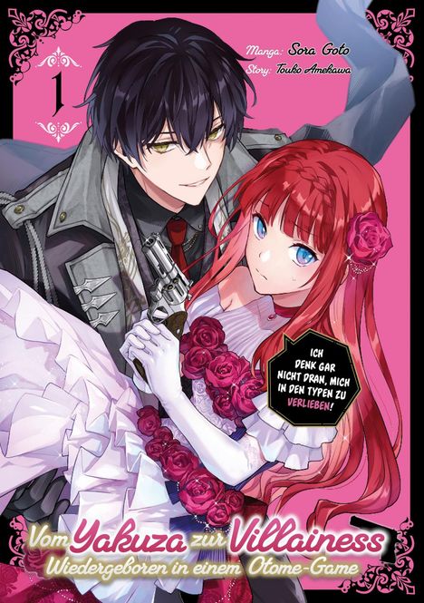 Touko Amekawa: Vom Yakuza zur Villainess: Wiedergeboren in einem Otome-Game 1, Buch