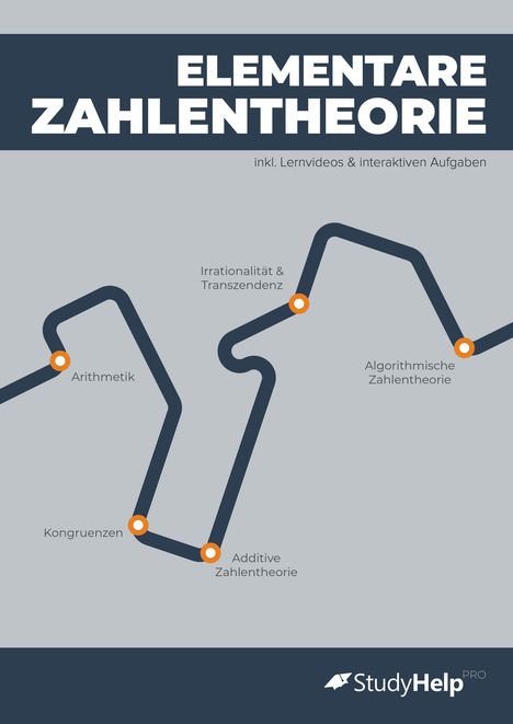 Titel: "ELEMENTARE ZAHLENTHEORIE". Themen: Arithmetik, Kongruenzen, Irrationalität, Algorithmische Zahlentheorie. Pfad mit Punkten.