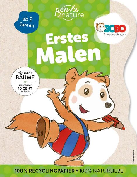 Bobo Siebenschläfer Erstes Malen ab 2 Jahren, Buch