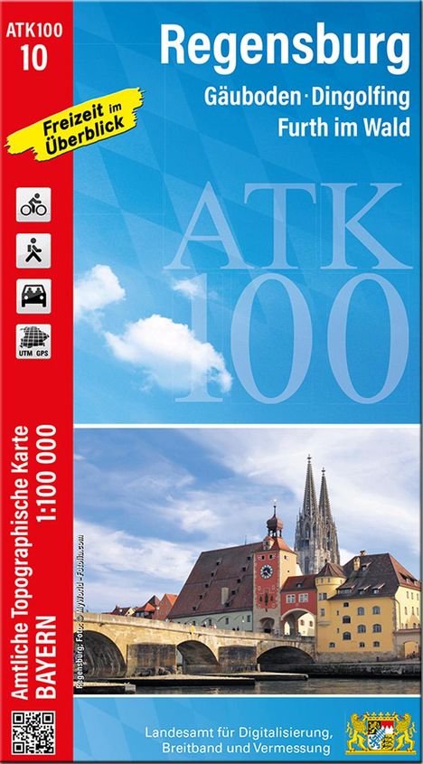 Regensburg (Amtliche Topographische Karte 1:100000), Karten