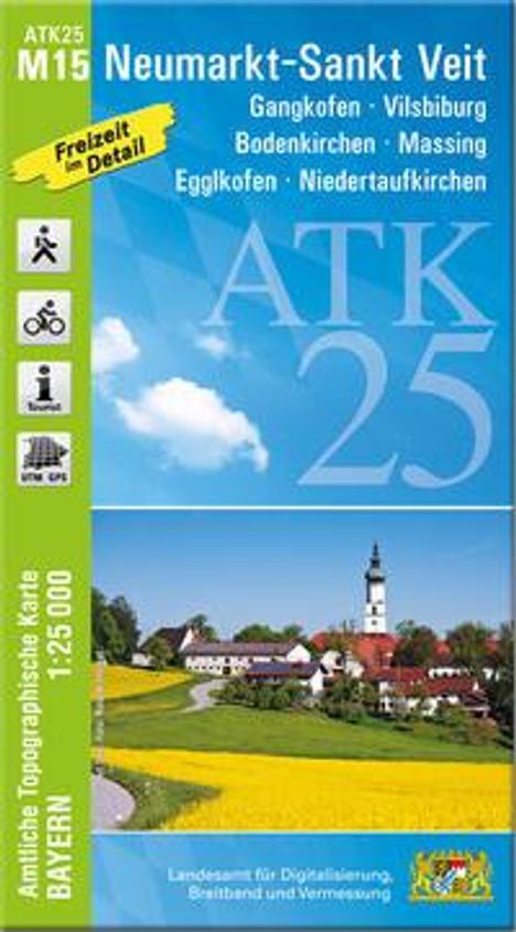 ATK25-M15 Neumarkt-Sankt Veit (Amtliche Topographische Karte 1:25000), Karten