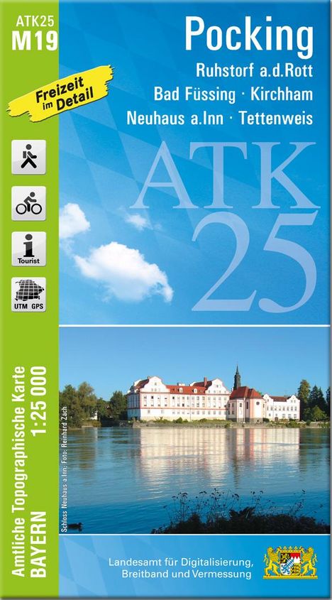 ATK25-M19 Pocking (Amtliche Topographische Karte 1:25000), Karten