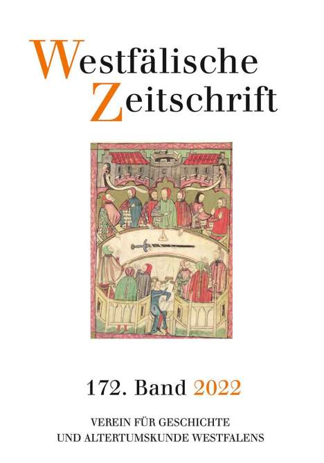 Westfälische Zeitschrift 172. Band 2022, Buch