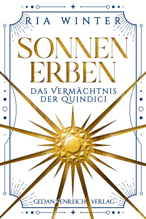 Ria Winter: Sonnenerben, Buch