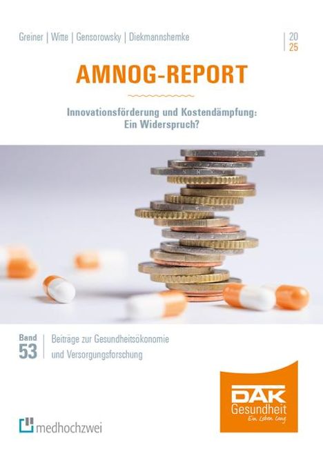 Jana Diekmannshemke: AMNOG-Report 2025, Buch