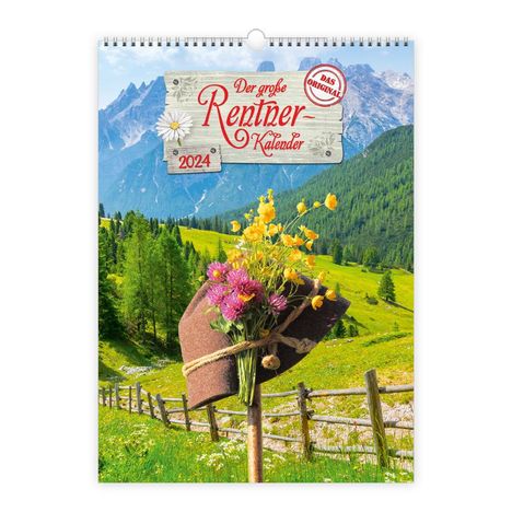 Trötsch Großbildkalender Der große Rentnerkalender 2024, Kalender