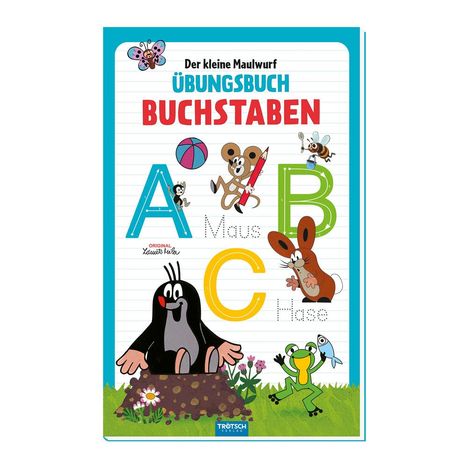 Trötsch Der kleine Maulwurf Übungsbuch Buchstaben, Buch